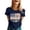 #01-Navy, variant on Womens 250 Anniversary Usa Shirt 250 Anniversary Usa Flag Independence Day Freedom T-Shirt Breathable Lightweight America Pullover Basic Tee