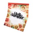 thumbnail image 4 of SAYOO Hello Summer Garden Flag, Letter Sunflower Flamingo Fruit Pattern Casa de Campo de Doble Cara Seasonal Yard Outdoor Decoration Banner 45 * 30 cm SAYOO casual, 4 of 8