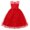 Red, variant on Huowey Kids Dress Girls Birthday Elegant Sleeveless Mesh Bowknot Princess Flower Girl Dresses Wedding Kids Fashionable Dailywear, 3-4 Years