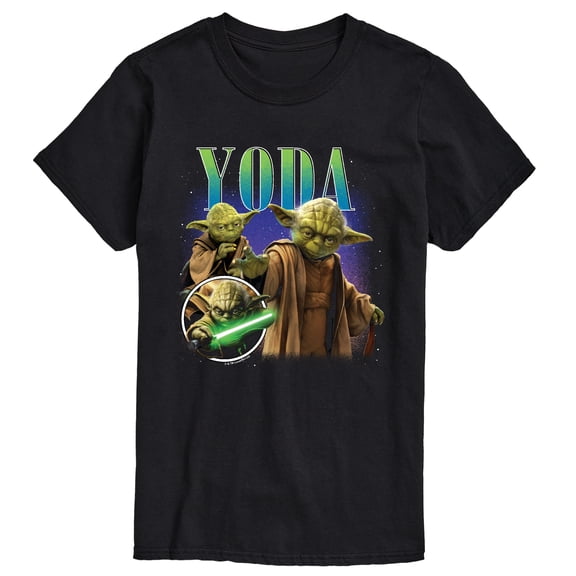 Star Wars - Yoda Bootleg - Men's Short Sleeve Graphic T-Shirt