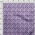 thumbnail image 3 of oneOone Georgette Viscose Purple Fabric Abstract Sewing Material Print Fabric By The Yard 42 Inch Wide, 3 of 5