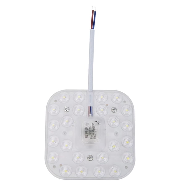 5 módulos LED de 24 LED, 12 W, fuente magnética, reemplazan la luz de techo (luz blanca)