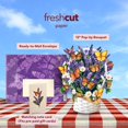 thumbnail image 3 of Tarjeta pop-up Freshcut Paper de 12" con mariposas y lavanda, 3 of 8