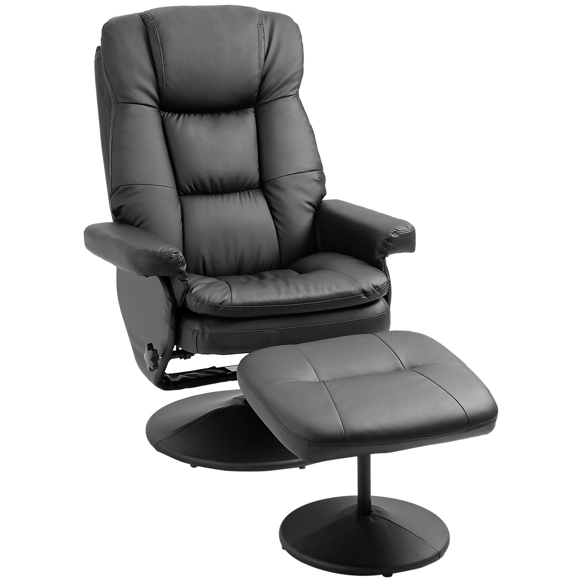 swivel recliner chair with ottoman product