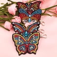 thumbnail image 3 of Cuadros Decorativos 4 piezas DIY completo taladro especial en forma de diamante pintura mujer bolso mariposa llavero DQrwqpou Nuevos Originales, 3 of 8