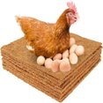 thumbnail image 3 of stanreset Chicken Coop Accessories Natural Grass Texture Nesting Pads For Comfortable Egg Laying Reduces 25*25cm, 3 of 6