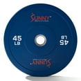 thumbnail image 1 of Disco Olímpico De Goma Sunny Health - 45 Libras, 1 of 3