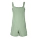 thumbnail image 4 of Joefnel Mono informal de verano para mujer, sin mangas, con tirantes finos, pantalones cortos, mono de playa con bolsillos, 4 of 5