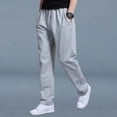 thumbnail image 4 of Pantalones De Chándal Pantalones De Chándal Para Hombre Pantalones De Chándal Deportivos Pantalones De Chándal Sueltos Casuales De Gran Tamaño Pantalones De Entrenamiento Rectos Para Hombre, 4 of 5