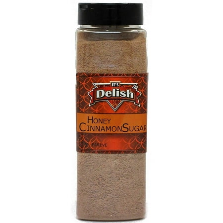 Cinnamon Orange Sugar - Honey Cinnamon Sugar by Its Delish, 18 Oz. Large Jar