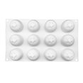 thumbnail image 1 of Orange Delight Silicone Dessert Mold Create Multi-compartment Pastry Chocolate Treats with Non-stick Diy Kitchen Mold, 1 of 5
