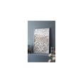 thumbnail image 6 of Paper Leaf Shadow Box Wall Decor - Grey White - Set of 2 - Intricate Art for Home & Office, 6 of 7