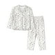 thumbnail image 1 of Fotbe Funny Chicken Conjunto de Pijama de Manga Larga para Mujer con Estampado, Ropa de Dormir de 2 Piezas, Conjunto de Casa Suave y Cómodo con Bolsillos-Medium, 1 of 7