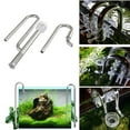 thumbnail image 1 of IKemiter Lily Pipe Stainless Steel Inflow Outflow Filter for Aquarium Planted Fish Tank, 1 of 7
