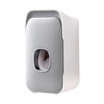 thumbnail image 2 of Ctnporpo Automatic Toothpaste Squeezer Set Perforation Wall Shelf Lazy Toothbrush Holder Bath Towels, 2 of 5