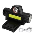 thumbnail image 1 of Rechargeable Welding Helmet Light Versatile Headlamp Flashlight with Mount Holder, Automatic Dimmin, 1 of 5