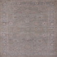 thumbnail image 1 of Ahgly Company Tapis d'Intérieur Carré Mid-Century Moderne Rose Pourpre Zone Orientale, 5' Carré, 1 of 6