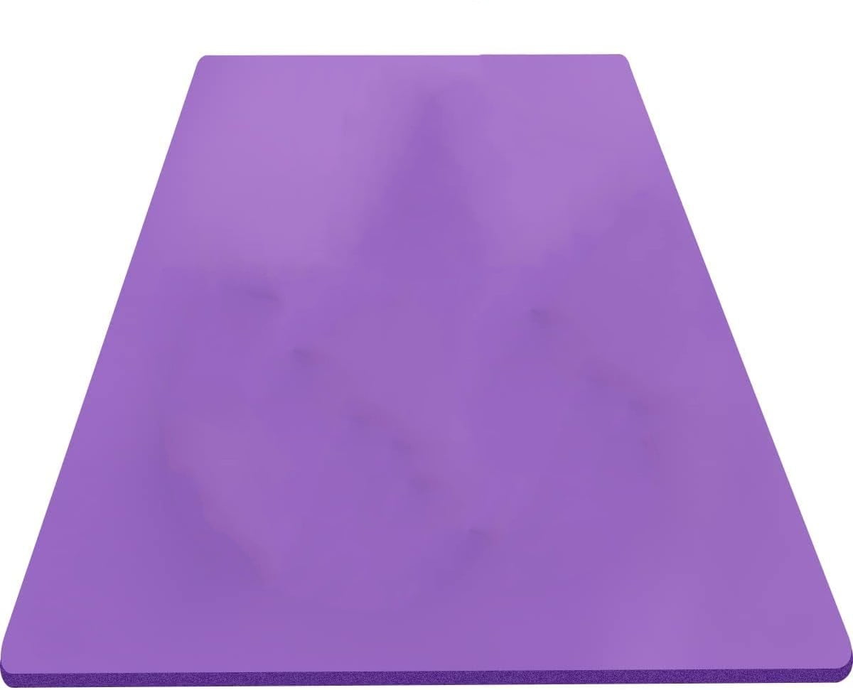 YUREN Large Yoga Mat Thick 1/2 Inch Exercise Mat 6'x4' Double Wide