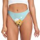 thumbnail image 1 of Fotbe Cute Dog In Bathtub1 Tanga Sin Costuras para Mujer con Estampado – Panties Invisibles, Transpirables y Cómodos para Uso Diario-XX-Large, 1 of 6