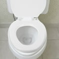thumbnail image 3 of SHISUYAN EVA Toilet Seat Cover for Home Use White Color Lightweight Easy to Install Fits Most Toilets 4.7 Inches, 3 of 8