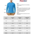 thumbnail image 5 of Roadbox UPF 50+ Men's Long Sleeve Fishing Shirts UV Sun Protection Tee Tops for Outdoors Running Workout, 5 of 5