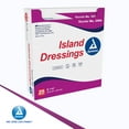 thumbnail image 7 of Dynarex Island Dressings – Sterile, Wound or Blister Dressing, Individually Packaged, Highly Absorbent Bandage Dressing, Adhesive Border, White, 6” x 6”- 1 Box of 25 Sterile Island Dressings, 7 of 7