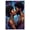 Unframe-style, variant on African American Couple Kissing Canvas Posters Wall Art, Black Love Afrocentric Decor Golden Tribal Pattern Prints for Living Room Bedroom Home Decorations