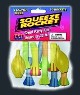 Squeeze Rocket Pack (10 rockets, 2 squeeze bulbs) - Walmart.com