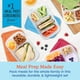 thumbnail image 2 of Bentgo Easyboxes - Fiambreras apilables originales - Contenedores de alimentos reutilizables de 3 compartimentos para niños y adultos - Fiambrera Bento para preparación de comidas, escuela y trabajo -, 2 of 5
