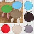 thumbnail image 4 of Chair Seat Pad Bistro Round Chair Seat Pad Cushions Tie-on Kitchen Dining Removable Cover, 4 of 6