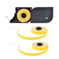 thumbnail image 4 of Cinta Para Etiquetas, Entintado Uniformemente 9 Mm De Ancho Cada Una De 52,5 Pies De Longitud Recargas De Cinta Para Rotulador Material PET Para Recipiente Para 550A ANGGREK Amarillo, 4 of 8