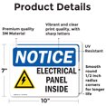 thumbnail image 2 of (2 Pack) Electrical Panel Inside Sign, 2 of 7