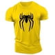 thumbnail image 1 of Camiseta holgada y cómoda para hombre y adulto, camisa de manga corta con cuello redondo, estampado de araña 2d, deportes de ocio al aire libre, moda de las cuatro estaciones, 1 of 4