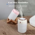 thumbnail image 2 of 330mL Colorful Mist Humidifier Diffuser Portable 7-color Night Light Quiet USB Humidifier with 2 Mist, 2 of 8
