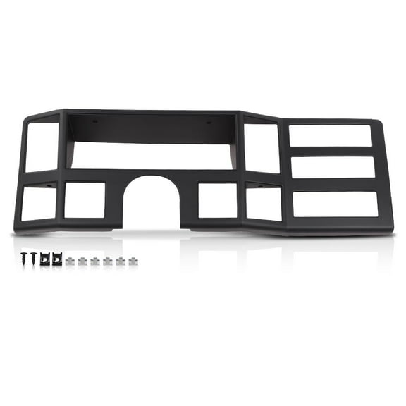 CROSSDESIGN Speedometer Cluster Dash Trim Panel Bezel Fit for Jeep Cherokee XJ Comanche MJ 1984-1996