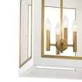 thumbnail image 7 of 52029WH Kichler Lighting Vath - 4 light Large Foyer Pendant - 30 inches tall by 16 inches wide-White Finish    -Traditional Installation, 7 of 7