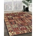 thumbnail image 2 of Ahgly Company Indoor Rectangle Traditional Saffron Red Persian Area Rugs, 7' x 9', 2 of 6