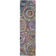 thumbnail image 2 of SAFAVIEH Nantucket Collection NAN514A Handmade Multi Rug, 2 of 9