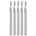 thumbnail image 2 of Fraise à Flûte Unique, Fraiseuse CNC Durable 5 Pcs pour Machine de Fraisage CNC pour Machine de Menuiserie Outil pour Machine de Fraisage CNC Centre de Traitement, 2 of 8
