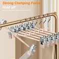 thumbnail image 5 of Socks Drying Hangers 10 Pcs Air Garment Non-slip Excellent Wardrobe Anti-slip Clothes Hangers, 5 of 5