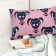 thumbnail image 6 of Harley Quinn Symbol Pillowcase Cushion Pillow Covers With Hidden Zipper Pillow Case Decor For Bed Dorm Sofa Couch Car 16"x24", 6 of 8