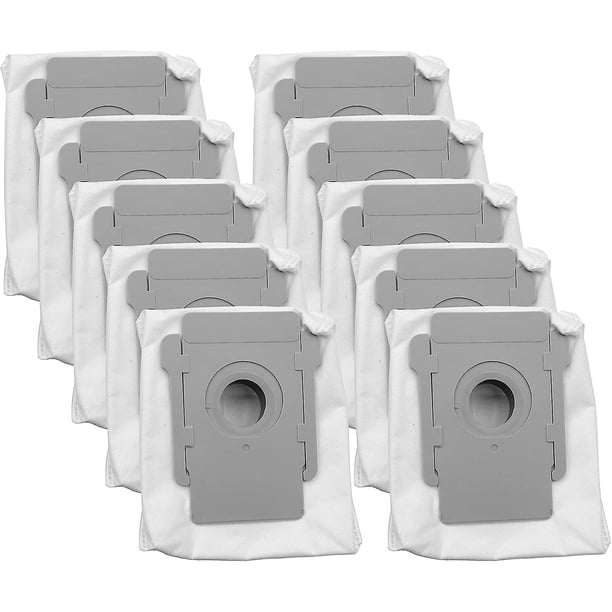 Paquete de 10 bolsas de aspiradora para Irobot Roomba Serie I y S, I3+(3550), I6+(6550), I7(7150), I7+/plus(7550), I8+ (8550), S9(9150), S9+(9550) Clean Licenciado en Letras