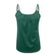 thumbnail image 4 of Camisas para mujer sin mangasTank Top Camisola Loose Fit Color sólido Summer Pullover Blusa Pompotops lopia987966, 4 of 5