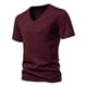 thumbnail image 1 of pstuiky camisetas para hombre, Camiseta de manga corta con cuello redondo y estampado de letras para hombre camisas casuales para hombre m, 1 of 6