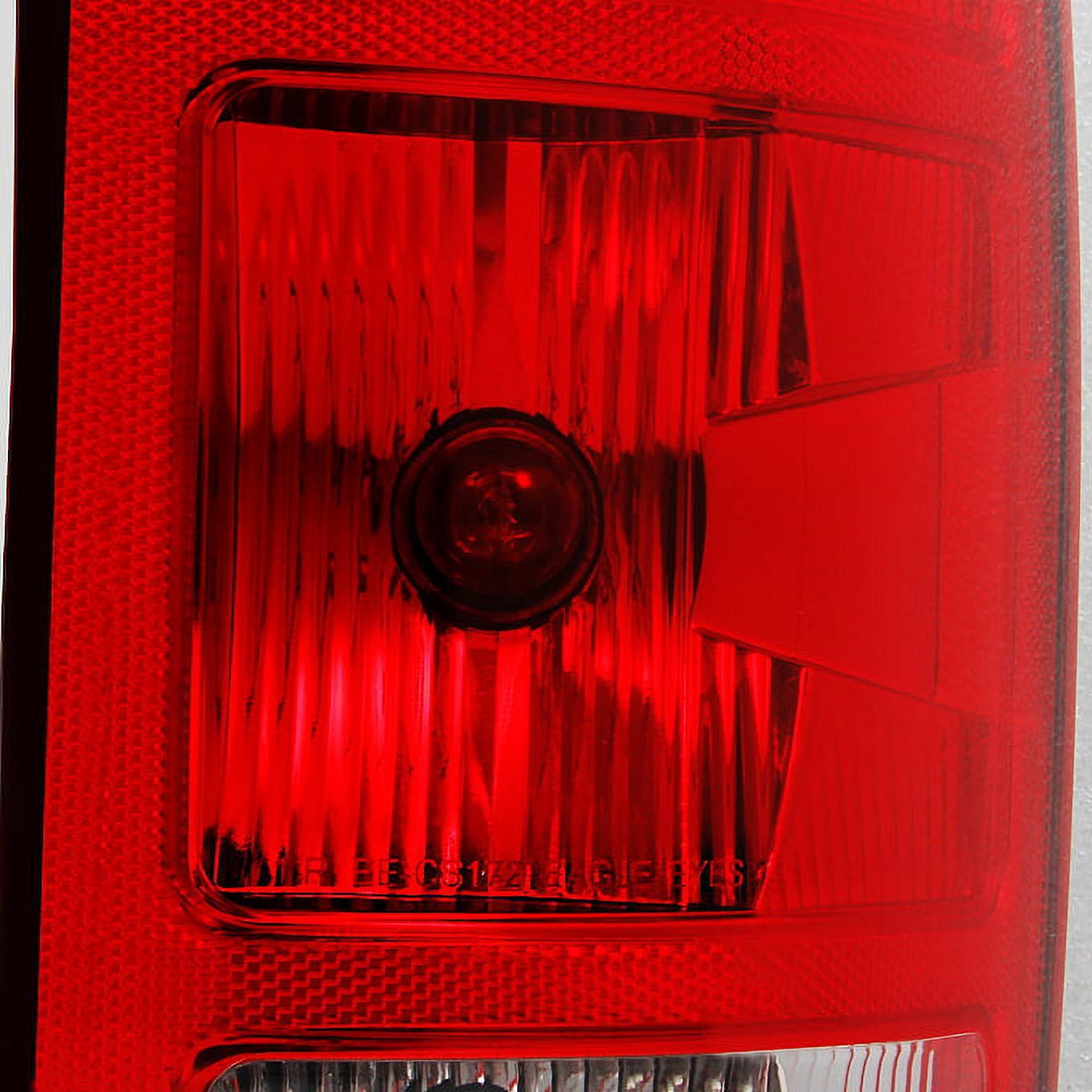 AKKON - For 02-06 Dodge Ram 1500 | 2500 |3500 Pickup Truck Red Clear Tail Lights Replacement With Circuit Board Pair