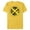 Yellow, variant on Marvel Studios X-Men ’97 Animated Series Team X-Logo Symbol - Short Sleeve Blended T-Shirt for Adults - Customized-Navy Heather