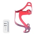 thumbnail image 1 of Yimiti Porte-Bouteille d'Eau pour Vélo en Alliage d'Aluminium Dégradé, Coloré, Rouge, 1 of 9