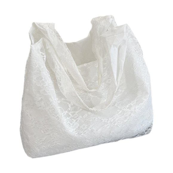 Bolso de Hombro para Bolso Cartera Bandolera Bolso de Compras Práctico Diseño en Encaje Y Poliéster Adecuado para Oficina Viajes Reunio