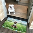 thumbnail image 2 of Happy Easter Hello Spring Wirehaired Pointing Griffon Playing Football Doormat Dog Lover Indoor Outdoor Welcome Mat - 13003, 2 of 5