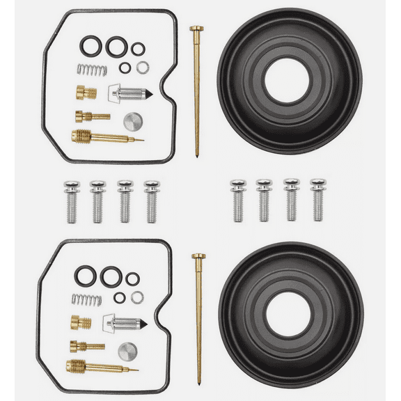 For Kawasaki EN500 1996-2009 Vulcan 500 Carburetor repair kit diaphragm plunger